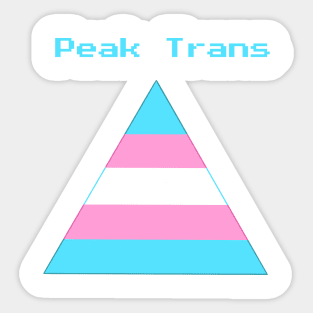 Peak Trans Sticker